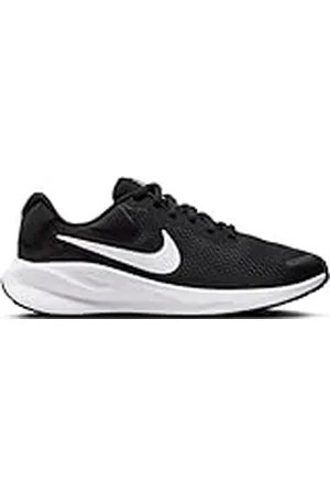 Nike Zapatillas Femme Revolution 7, Negro/Blanco, 38 EU