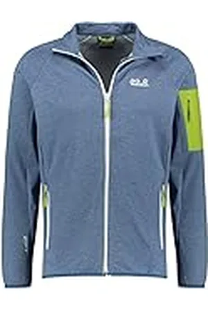 Jack Wolfskin Milford Jacket M - Chaqueta de Forro Polar para Hombre, Hombre, Chaqueta con Forro, 1708671-1130007, Azul índigo, XXX-Large