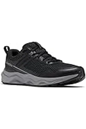 Columbia Plateau Zapatillas De Senderismo Y Trekking para Hombre, Negro (Black x Ti Grey Steel), 44 EU