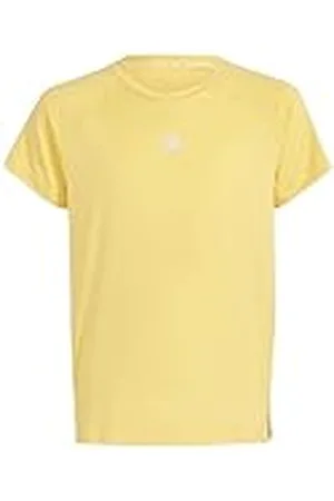 adidas Niñas tee Kids, Semi Spark/Reflective Silver, 9-10 Years