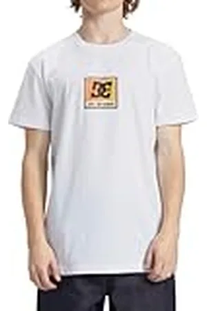 Dcshoes Dcshoes Racer, Camiseta para Hombre Blanco