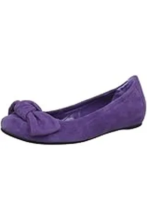 Högl Högl shoe fashion GmbH 5-100912-89000 5-100912-81000 - Bailarinas de Terciopelo para Mujer, Color Morado, Talla 41