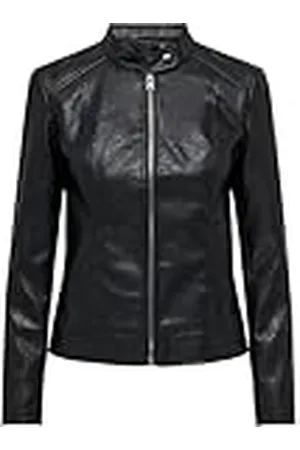 ONLY Jdyemily Faux Leather Jacket Otw Noos Chaqueta de Piel sintética, , 34 Mujeres