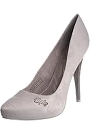 Replay Tacón de Plataforma para Mujer, Silver, 41 EU