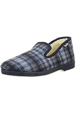 victoria Confortable Cuadros F/Lana, Zapatillas de Estar por casa Hombre, , 41 EU