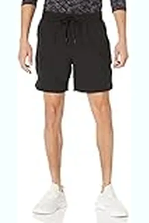 Amazon Pantalón Corto Tejido Elástico Activo Hombre, , XS