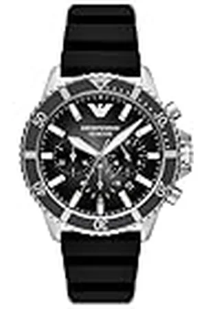 Emporio Armani Reloj Analógico para Hombre de Cuarzo con Correa en Silicona AR11619