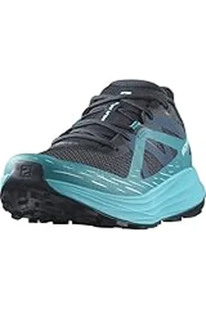 Salomon Ultra Flow Zapatillas de Trail Running para Hombre, Comodidad inmediata, Amortiguación del asfalto al sendero, Preparada para terrenos mixtos, Carbon, 46