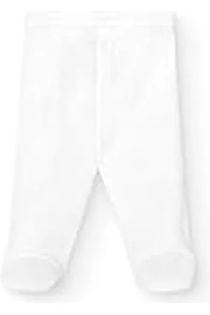 BABIDU Polaina Bebé 100% Algodón Dibujo Ositos, Ropa de Verano Bebé Nino y Niña Unisex, Polaina Bebé Recién Nacido de 0 a 6 Meses, Pijama Bebé Suave y Cómodo, Accesorio Bebé, Pantalón con Pies Bebé