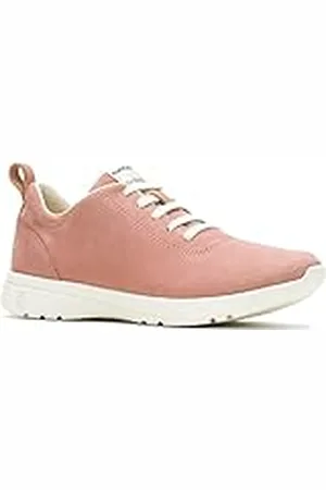 Hush Puppies Buena Piel con Cordones, Zapatillas Mujer, Rosa (b), 38 EU