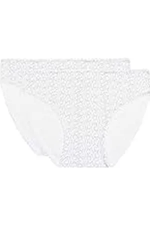 Dim Braga Touch Confortable Niñas x2, Blanco, 10 años