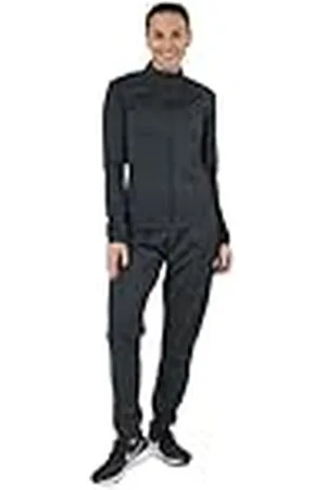 Nike Mujer Chaqueta deportiva, Antracite/Nero/Nero, S