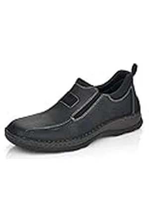 Rieker Hombre Zapatillas 05363, de Caballero Zapatillas Bajas,Zapatos Bajos,Zapatos de Calle,de Ocio,Deportivos,Negro (Schwarz / 00),44 EU / 9.5 UK