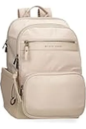 Pepe Jeans Morgan Mochila para Portátil 15,6" 29x41x14 cms Poliéster y PU 12,76L by Joumma Bags