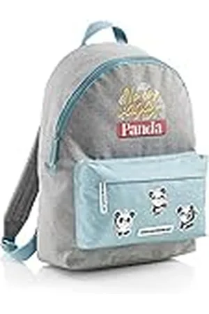 Miquelrius Mochila Grande Panda - Dos Compartimentos, Repelente al Agua, Espalda Ergonómica, Base Reforzada, Color , MissBordelike