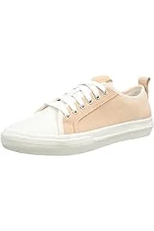 Clarks Roxby Lace, Zapatillas Mujer, Rosa (Pale Peach Combi), 40 EU