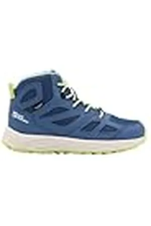 Jack Wolfskin Woodland 2 Texapore Mid K, Zapatillas para Caminar Unisex niños, , 26 EU
