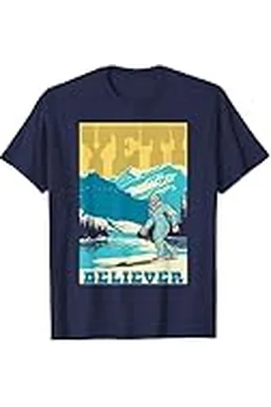Sasquatch Garage Yeti Believer Vintage Hiking Sasquatch Mountain Snow Camiseta