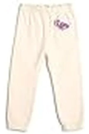 Koton Jogger Sweatpants Dinosaur Applique Detail Pocket Cotton Pantalones de chándal, , 4-5 años para Niñas