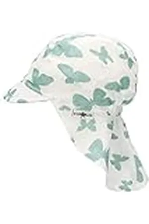 Sterntaler Schirmmütze mit Nackenschutz Schmetterling Sombrero para el Sol, , 49 para Niñas