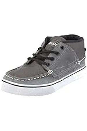 Globe The Bender GBBENDER - Zapatillas de Cuero Nobuck Unisex, Color Gris, Talla 44
