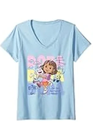 Dora Mujer & Boots - ¡Puedo hacer cualquier cosa! Camiseta Cuello V