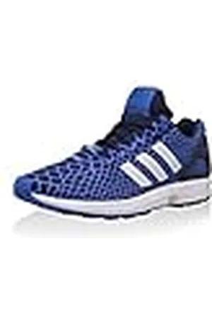 adidas ZX Flux Techfit, Zapatillas--B24932-Hombre Hombre, Azul/Blanco/Negro, 36 2/3