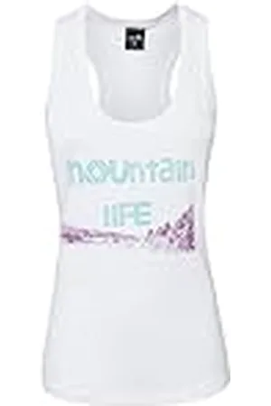 Izas Clot Camiseta de Tirantes, Mujer, (White), XS