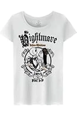 The Nightmare Before Christmas Nightmare Before Christmas Wojackdts021 Camiseta, , XXL para Mujer