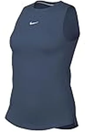 Nike DD0636-491 W NK One DF STD Tank Vest Mujer DIFFUSED Blue/White Tamaño L