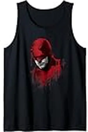 Daredevil Red Drip Portrait On Light Camiseta sin Mangas
