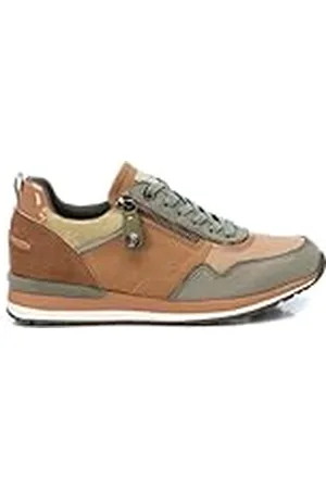 Refresh Zapatilla Mujer Kaki - Calzado Cómodo y Versátil - Moda Casual - Modelo 17205904 (Talla 36)