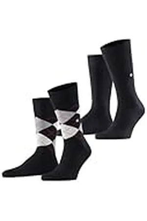 Burlington Everyday Mix Multipack M So algodón estampados 2 pares, Calcetines Hombre, , 40-46
