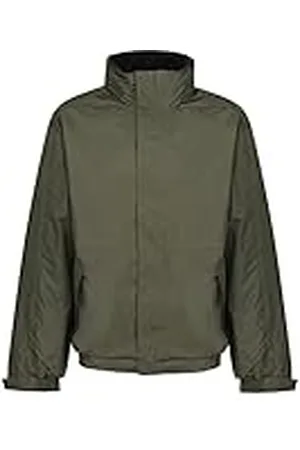 Regatta Dover Waterproof Concealed Hooded Fleece Lined Bomber Jacket Jackets Waterproof Insulated, Hombre, , S