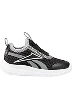 Reebok Rush Runner Slip-ON, Zapatillas de Running Bebé-Niños, BLACK/GREY3/WHITE, 22 EU