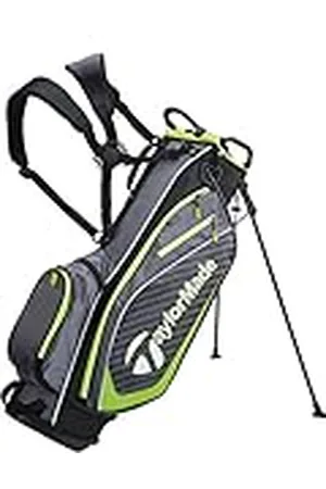 TaylorMade Classic Bolsa para Palos, Hombre, Gris/Negro/Verde, Talla Única