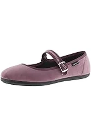 victoria Bailarinas Niñas Oda Terciopelo & Ribete Al Tono & Hebilla | Zapatos Niña con Suela Cómoda de Caucho | Relleno Reciclado, Fabricadas en España 33