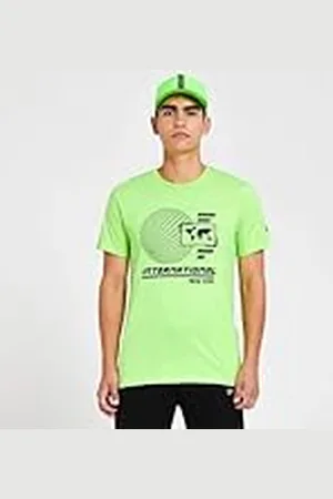 New Era Ne Graphic tee Lgs Camiseta de Manga Corta, Hombre, , XL