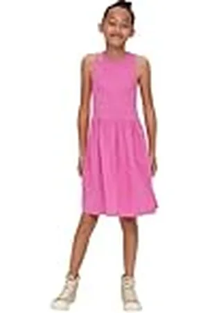 QS by s.Oliver Vestido Corto, Rosa, 176 cm para Niñas
