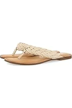 Gioseppo Sandalias Planas Trenzadas Color Off-White para Mujer bicas