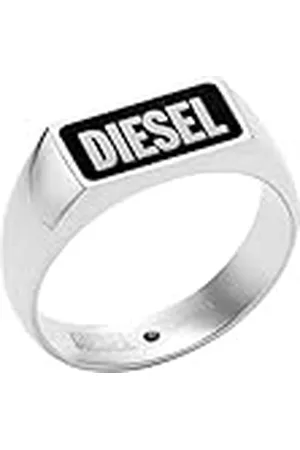 Diesel Anillo para hombre de acero inoxidable ágata 32027833, 56, Acero inoxidable, Sin piedras preciosas