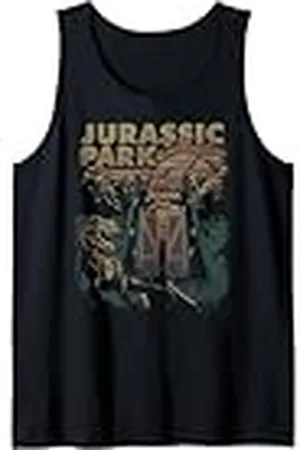Jurassic Park Puertas de T-Rex de Parque Jurásico Camiseta sin Mangas