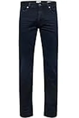 SELECTED Slhstraight-Scott 24601 BB St JNS W Noos Pantalón Vaquero, , 33W x 34L para Hombre