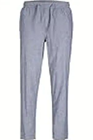 JACK & JONES Jpstace Jjdave Breeze Jogger Pantalón, Denim Faded/Detail:Melange, XS Hombres