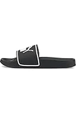 PUMA Leadcat 2.0 JR, Slide Sandal, Black White, 39 EU