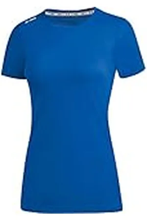 Jako Camiseta para Mujer Run 2.0, Mujer, Camiseta, 6175, Azul Cobalto, 48