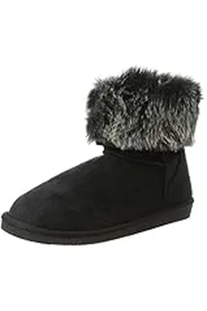 Pieces® Psparrisa Winter Boot, Botas Slouch Mujer, (Black), 41 EU
