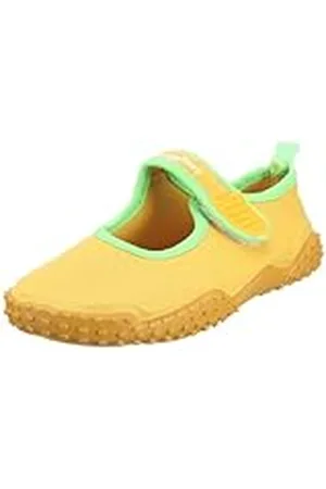 Playshoes Zapatillas de Playa con protección UV Classic, Zapatos de Agua Unisex niños, Amarillo (Yellow), 20/21 EU
