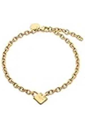 liebeskind Berlin LJ-1630-B-21 - Pulsera de acero inoxidable en oro IP, 21 cm, Acero inoxidable, No es una piedra preciosa