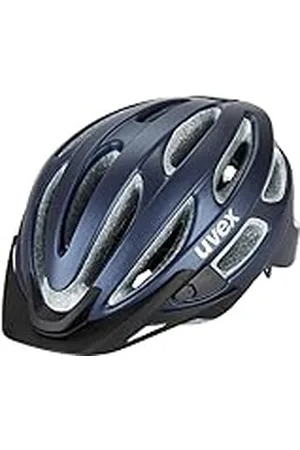Uvex True CC, Casco Todoterreno Ligero para Mujer, Ajuste de Talla individualizado, luz LED Opcional, Deep Space Matt, 52-55 cm